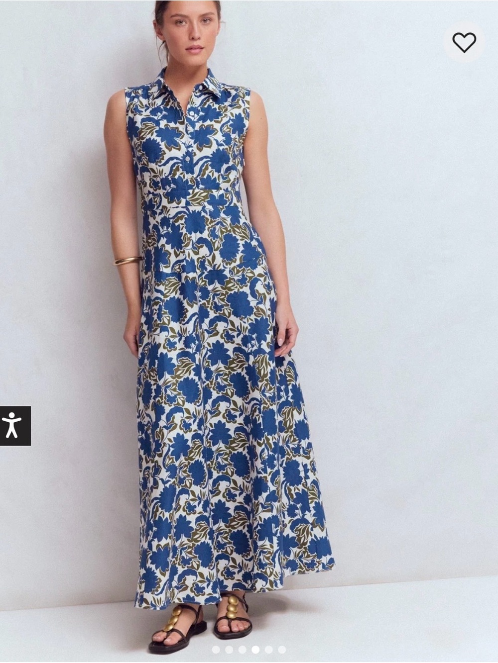 Boden Erma Sleeveless Maxi Dress - Picture 3 of 4